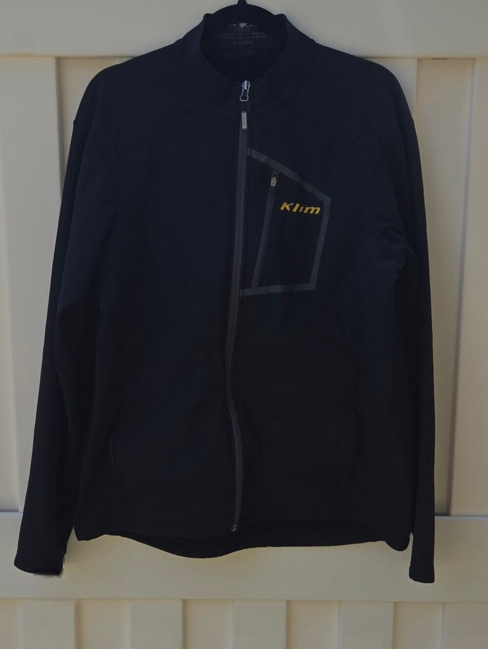 Klim Men's Inferno Jacket Black Size Large Full Zip